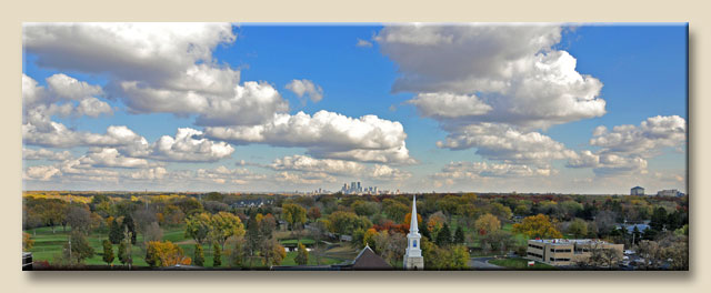 View of Minneapolis Skyline